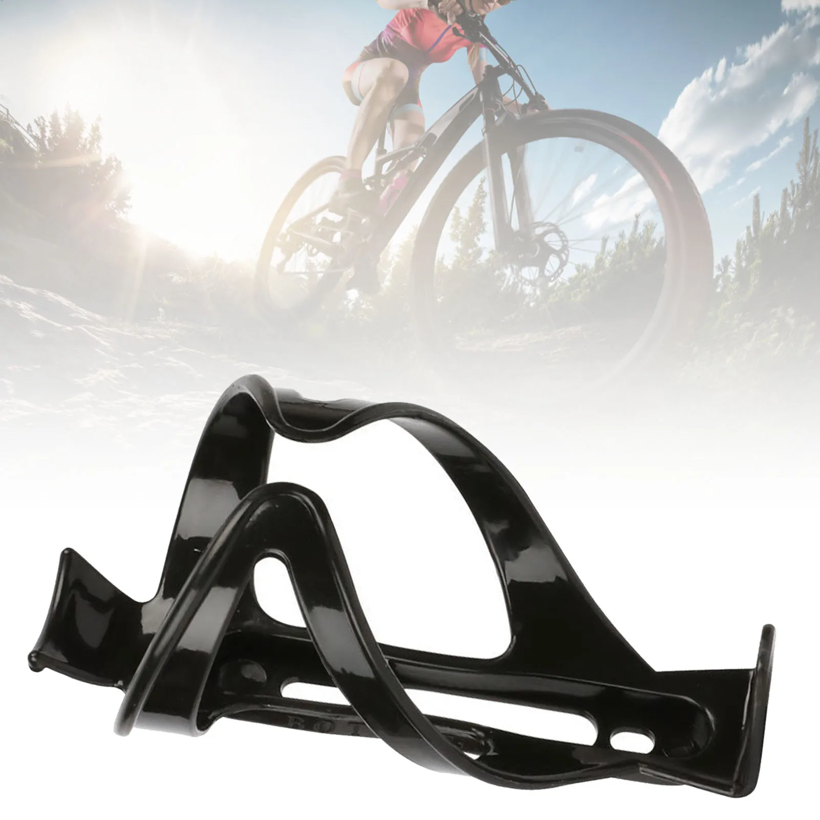 자전거 물병 케이지 MTB 로드 자전거 물병 홀더 블랙 경량 사이클링 자전거 물병 거치대 야외용