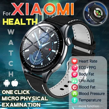 2025 Per Xiaomi High-end Salute Astuto Della Vigilanza Degli Uomini di Analisi Del Corpo Frequenza Cardiaca Pressione Sanguigna NFC BT Chiamata IP68 Orologio Sportivo Impermeabile