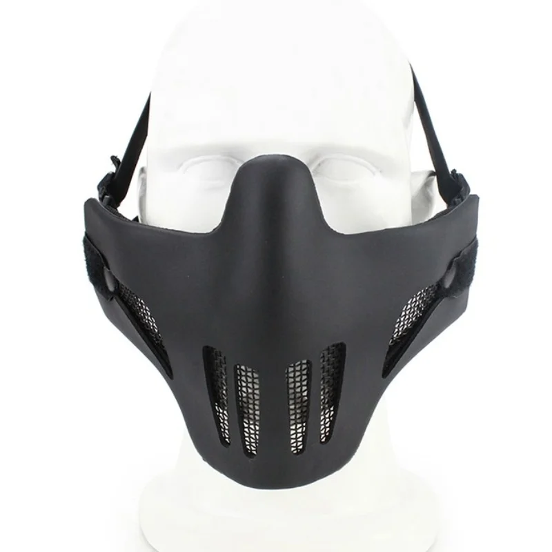 

V1 Ghost Recon Style Half Face Paintball Mask Skull Metal Steel Mesh Hunting Accessories Airsoft Wargame Military Tactical Masks
