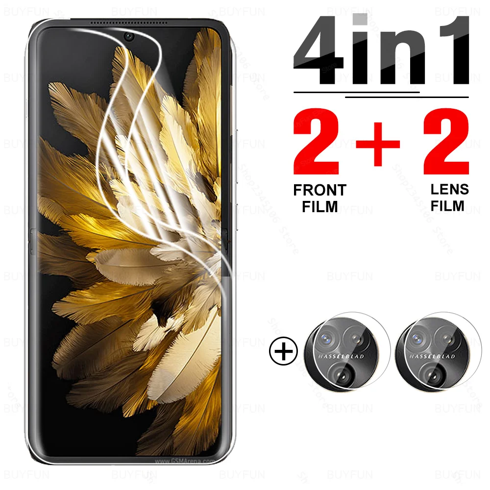 4 To1 Hydrogel Film Camera Glass Per Oppo Find N3 Flip 5G Hd Screen Protector Appl Findn3Flip Findn3 N 3 Flip N3Flip 2023 Pht110