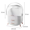 Transparent Desk Makeup Organizer Box Large Capacity Cosmetic Jewelry Storage Drawer Bathroom Dressing Table Sundries Container 5