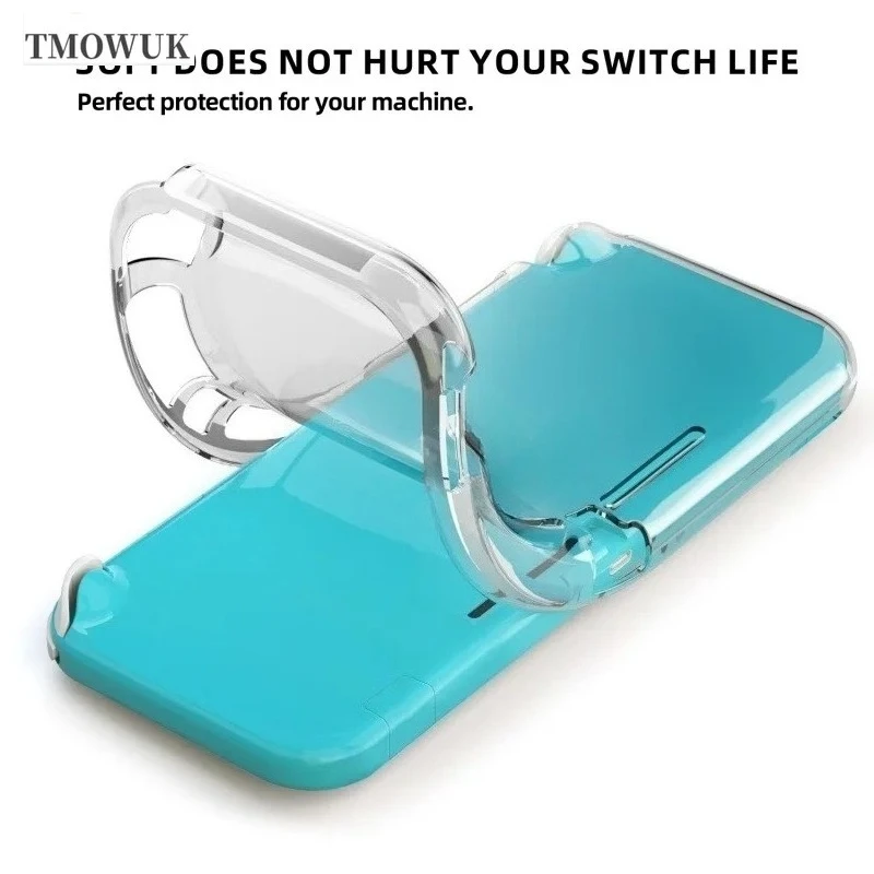 Clear TPU Protective Case for Switch Lite - Anti-Scratch & Drop-Resistant