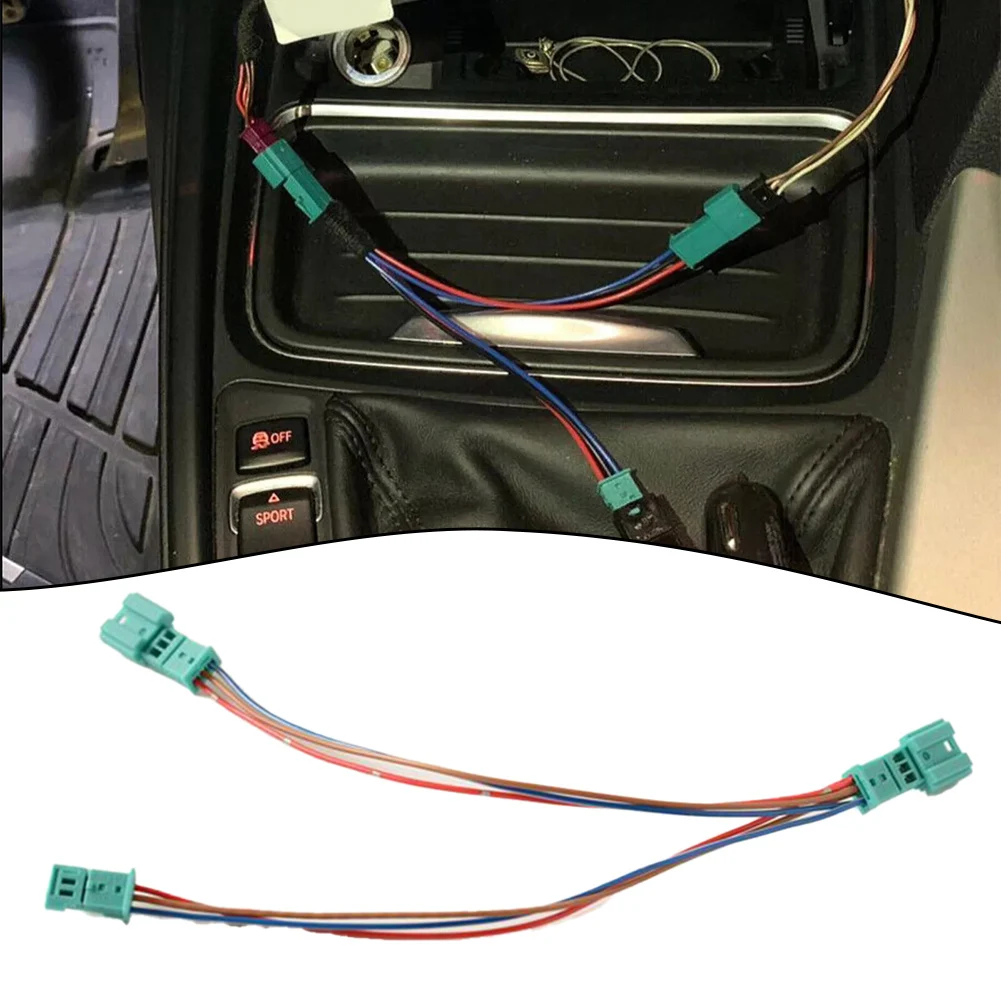 BMW 純正 LCI エアコンパネル Y字配線⑫ BMW純正 エアコンパネル LCI の電源取出し方法（BMW 4シリーズ