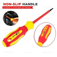 10Pcs Interchangeable Blade 500V Insulated Screwdriver Set With Case Magnetic For Home & Professional Electricians Repair Tools