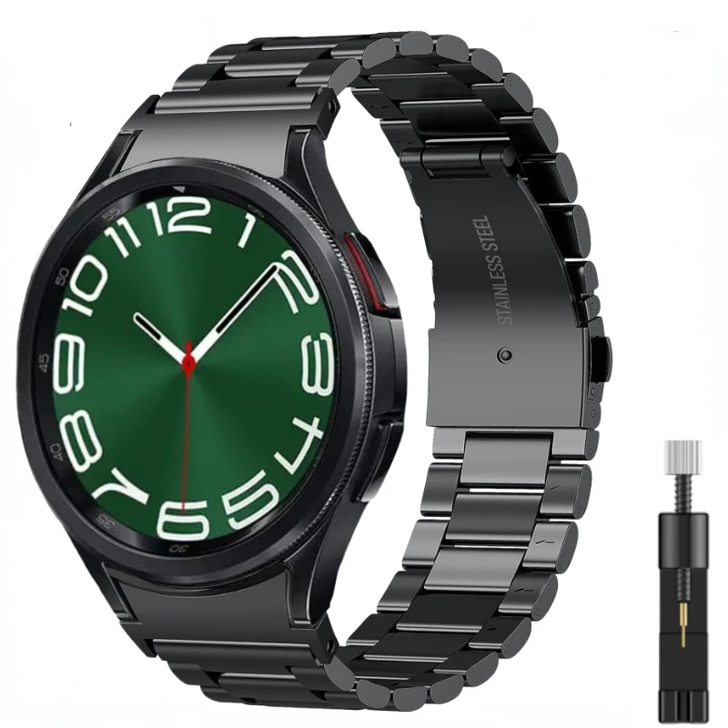 

20mm 22mm Metal Strap For Samsung Galaxy Watch 6/5/4 40mm 44mm Huawei Watch 4/GT3 Pro Sports Bracelet band Amazfit GTR/GTS Belt