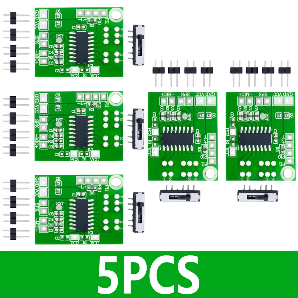 DIY Voice Changer Module with Real-Time Audio Effects for Creative Modulation Projects