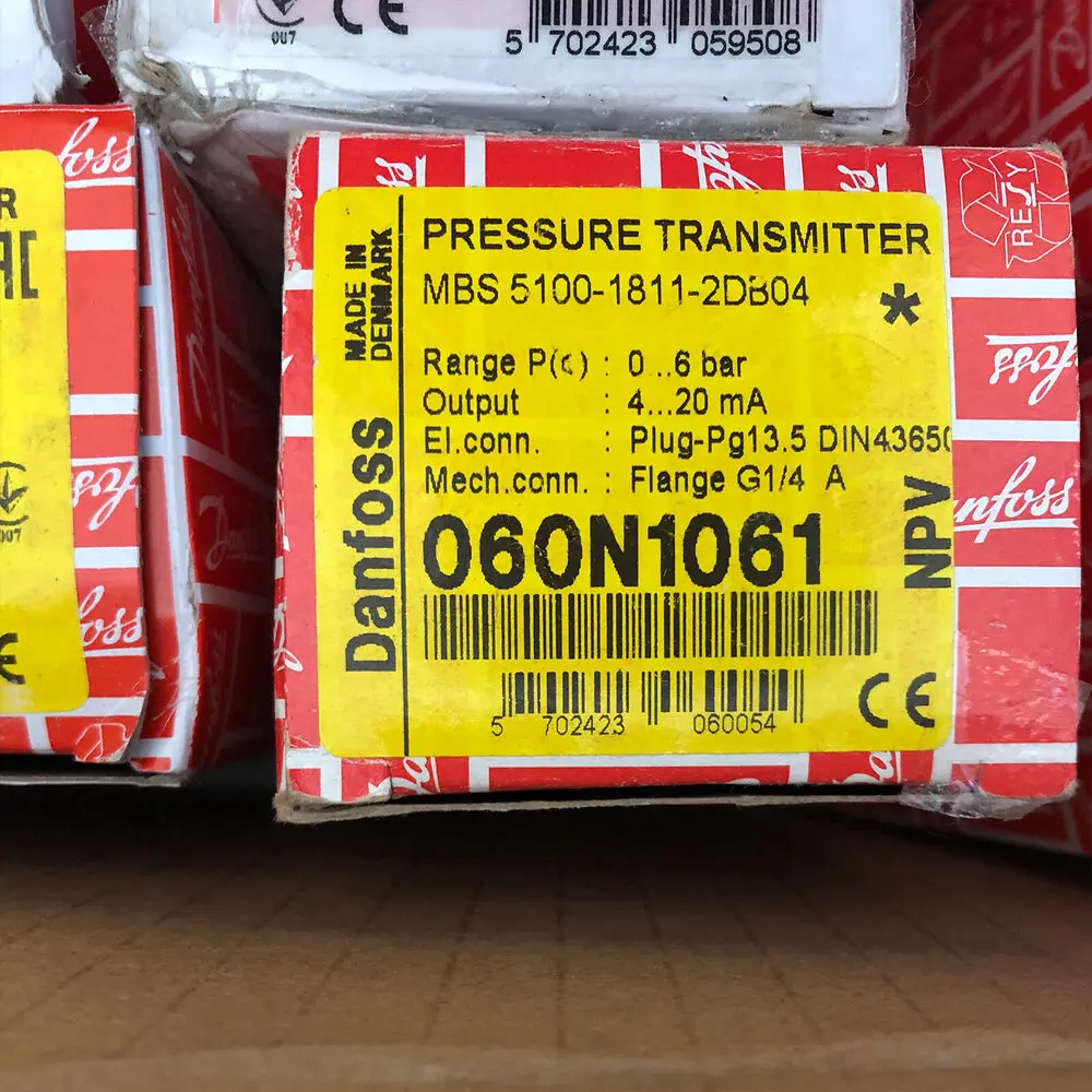 

Датчики давления DANFOSS 060N1061 MBS 5100, Новинка