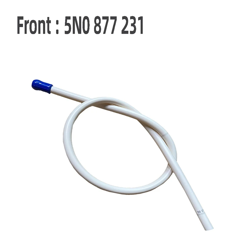Front & Rear Sunroof Water Drain Hose Pipe For VW Tiguan 2010-5N0877231 5N0877233A 4Pcs water hose fitting silicone radiator hose engine radiator hose connector