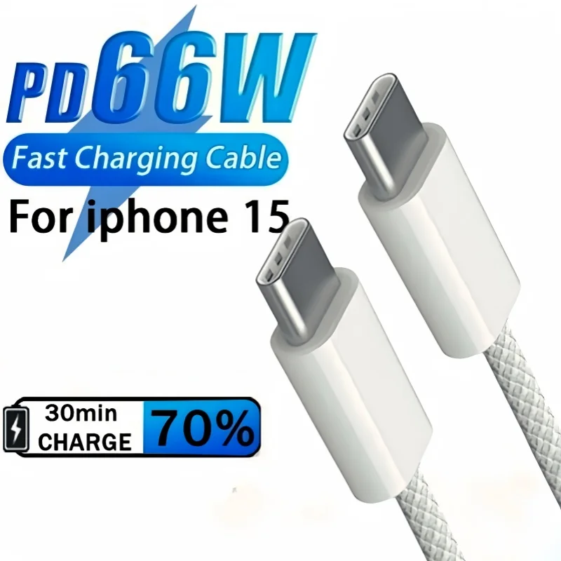 Cavo USB A A Tipo C Per IPhone 15 Serie – Carplay E Ricarica Rapida