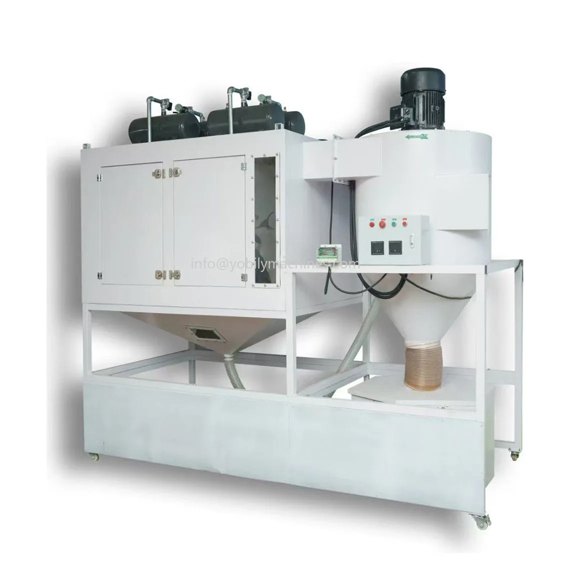 FS9023 20HP 15KW High Vacuum Industrial Cyclone Dust Collector/20HP Direct Drive Cyclone Dust Collector