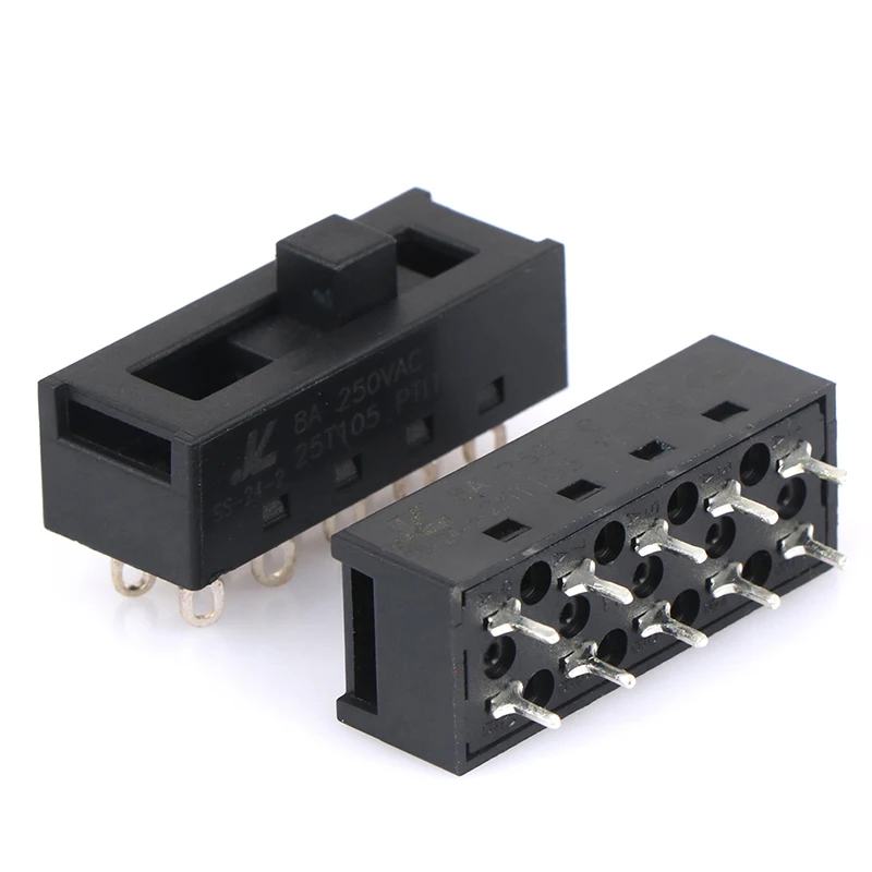 Description Picture 3 of item8A 250VAC 4 Positions 10 Pins SS-24-2 Hot And Cold Air Cylinder Toggle Switch For Hair Dryer Connector Hair Salon Accessories