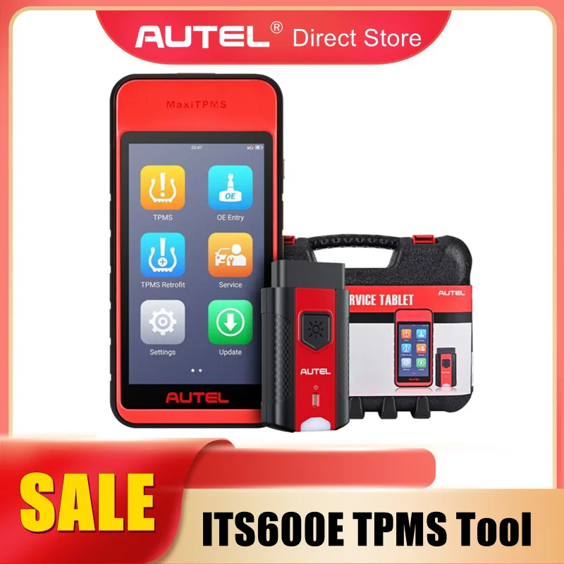ИНСТРУМЕНТ Autel MaxiTPMS ITS600E TPMS с полным программированием датчиков, поддержка проверки тормозов и сброса масла BMS SAS EPB