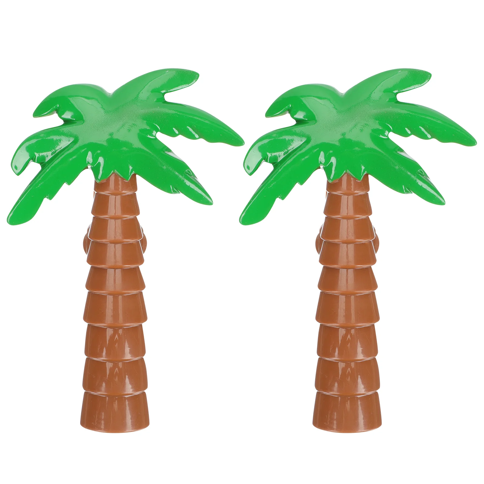 

2 Pcs Beach Towel Hanger Multifunctional Clamp Cruise Clips Palm Tree Clothes Line Shaped