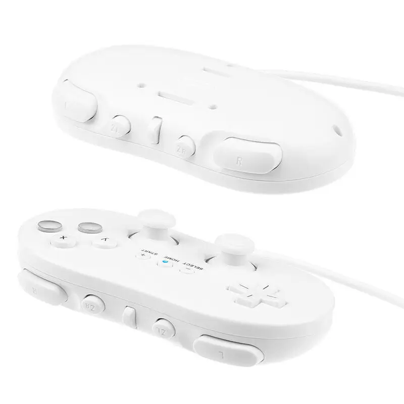 Classic Wired Controller Joystick Game Controller for Wii/Wii U Controllers for Nintendo Wii/Wii U Remote Console Video Games