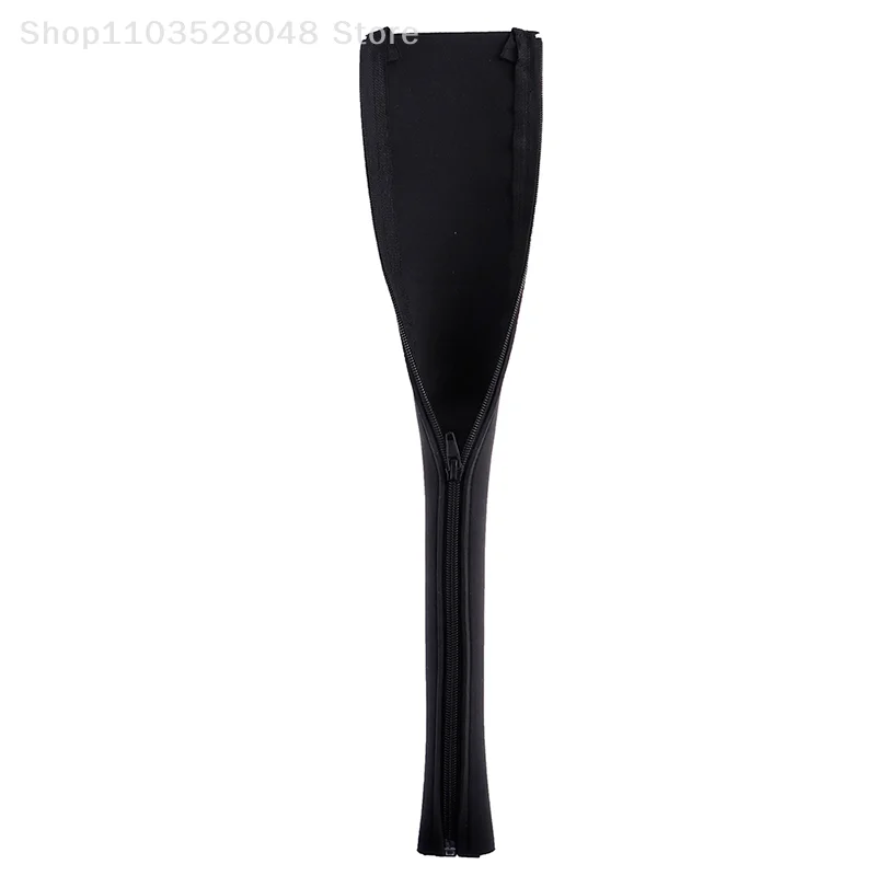 DIY 네오프렌 케이블 관리 슬리브, 지퍼 랩 와이어 숨김 커버 정리함, 1PC