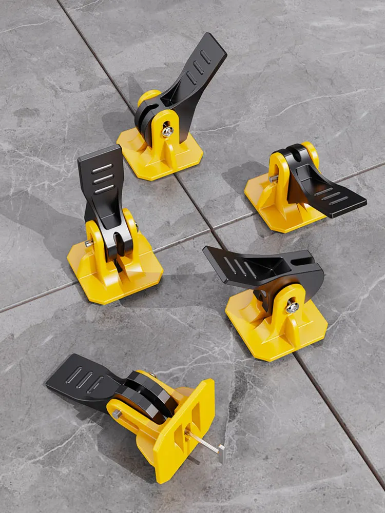 Floor Tile Leveling System Tile Leveler Ceramic Adjuster Artifacts Spacers Kit for Laying Wall Construction Tool 100Pcs/Set tile spacers tile leveling clips tile leveling tools