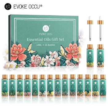 16 Set Pure Essential oils ,100% Nature Undiluted For Home Hotel Diffuser Humidifier,DIY Candle Soap Bath Salts Strong Smell 1