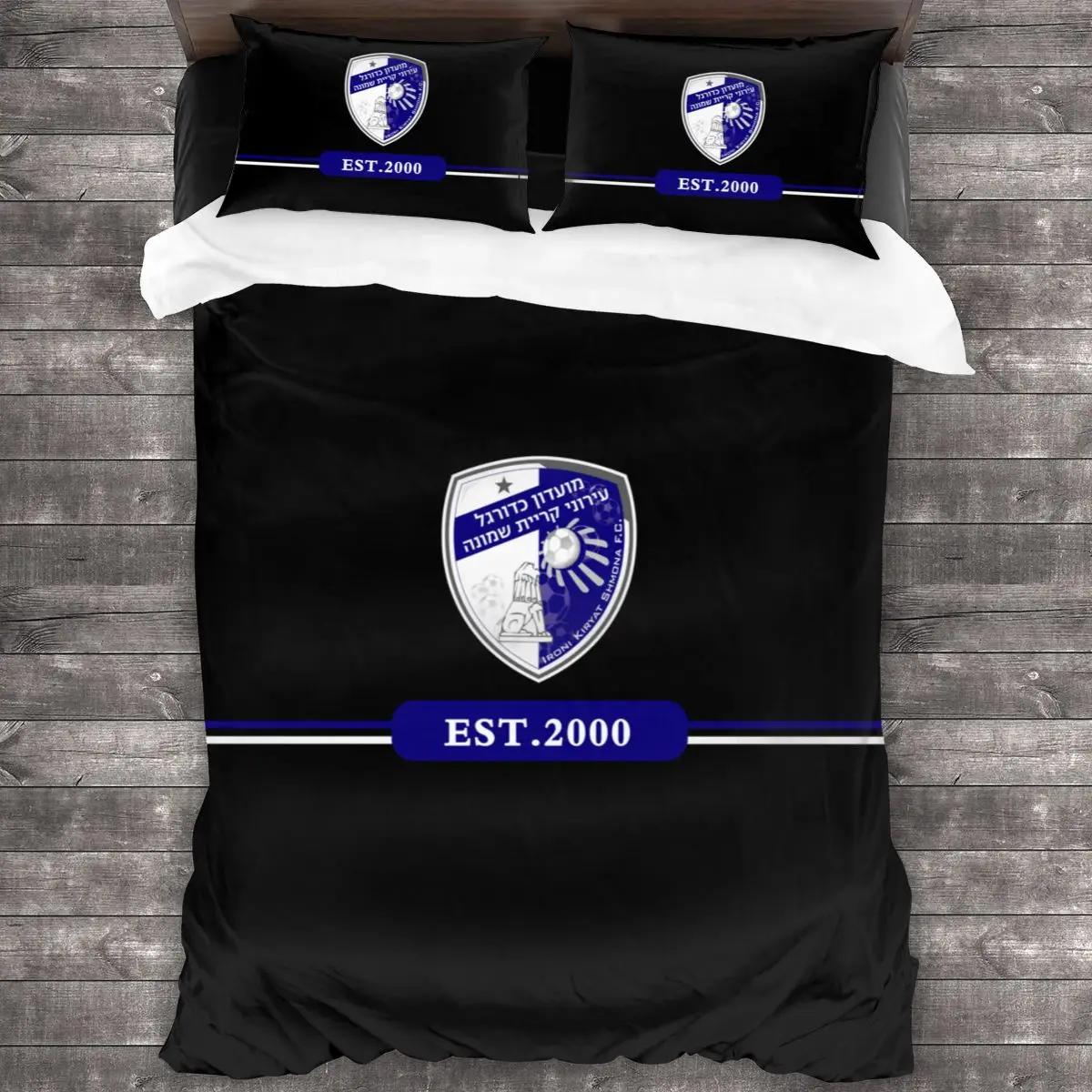 Israel Hapoel Ironi Kiryat Shmona Fc Bedding Set Duvet Cover Pillowcases Comforter Bedding Sets Bedclothes duvetcover set