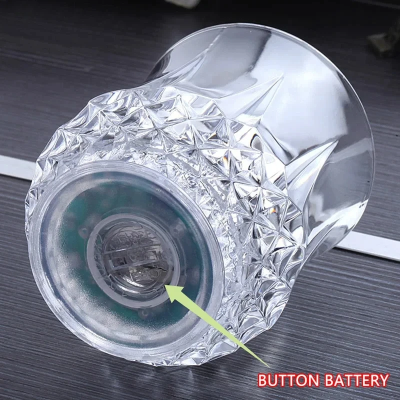 Description Picture 5 of itemLED Luminous Beer Mug Flash Drinking Cup Color Changing Whiskey Glass Luminous Drinkware Bar Club Birthday Party Supplies