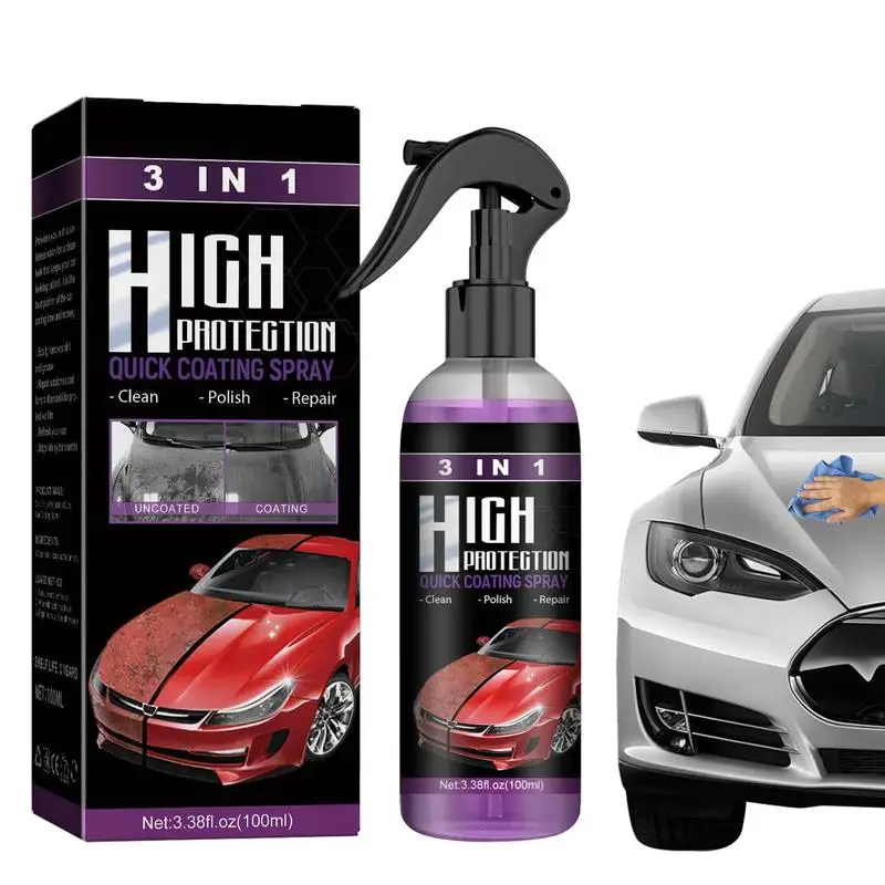 

100ml Car Scratch Nano Repair Spray Paint Polish Prevent Auto Paint Scratches Refurbish Agent Scratch Resistant And Waterproof