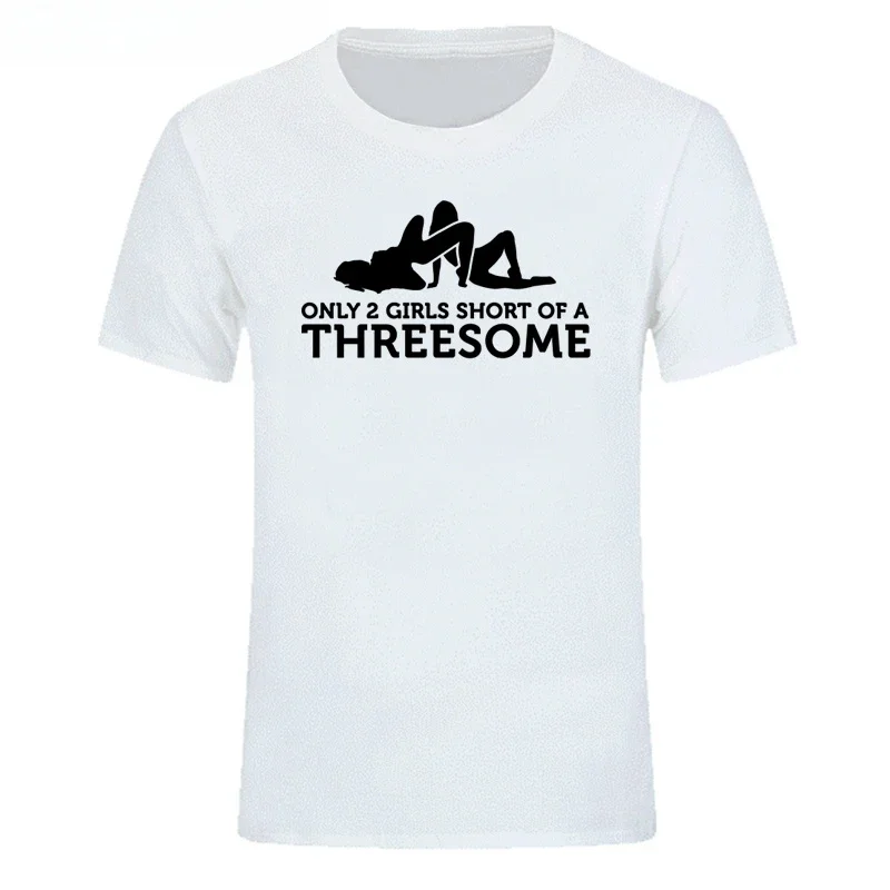 

O-Neck Natural Standard Crazy Hip Hop Leisure Hipster Male Retro I Miss Only Threesome Sexy T Shirt New Style Tee