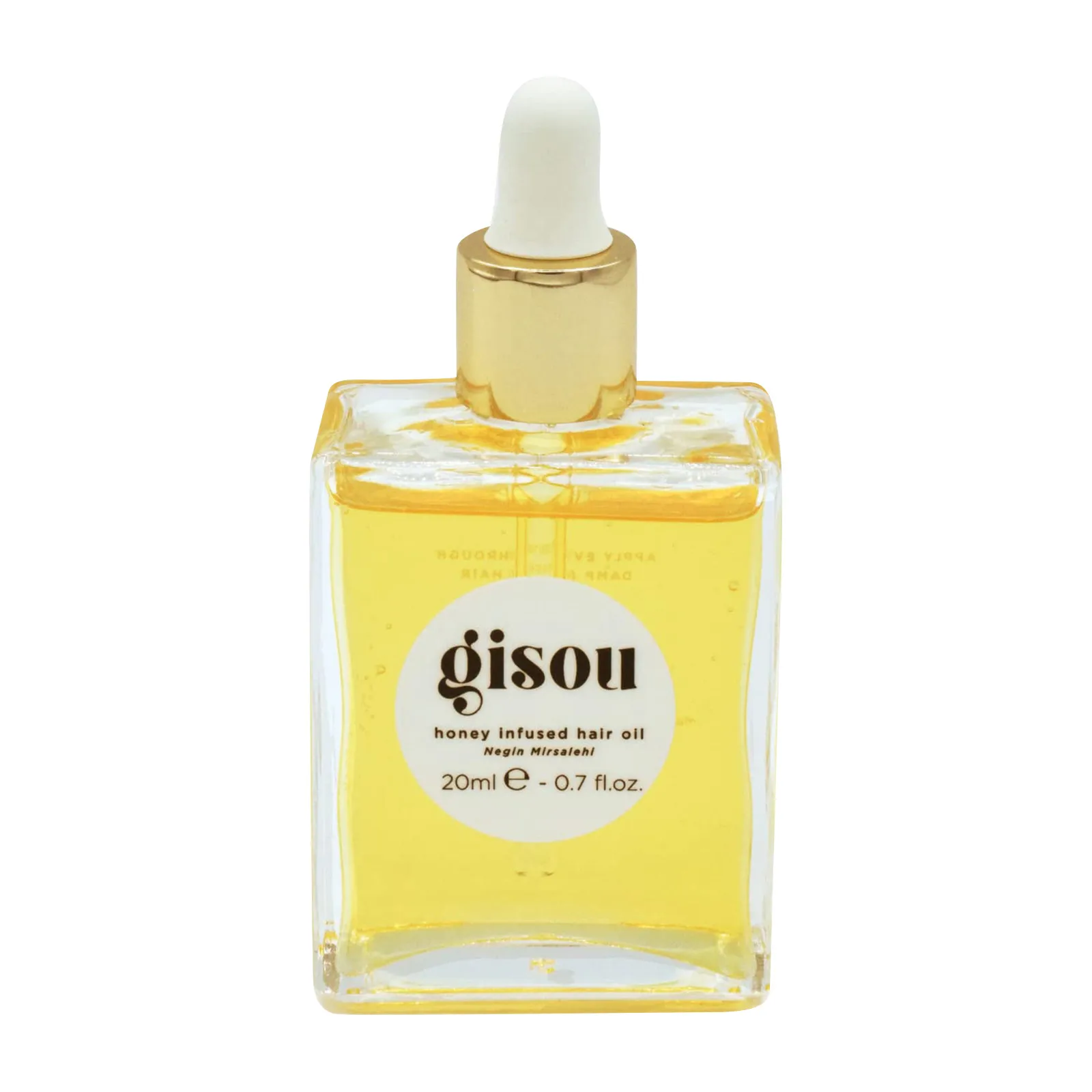 Hair Oil Gisou Honey Infused Enriched with Mirsalehi Honey for Deep Nourishment Hydration Frizz Control Heat Protection