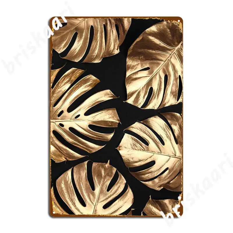 

Tropical Botanic Poster Metal Plaque Cinema Garage Printing Party Plates Tin Sign Poster