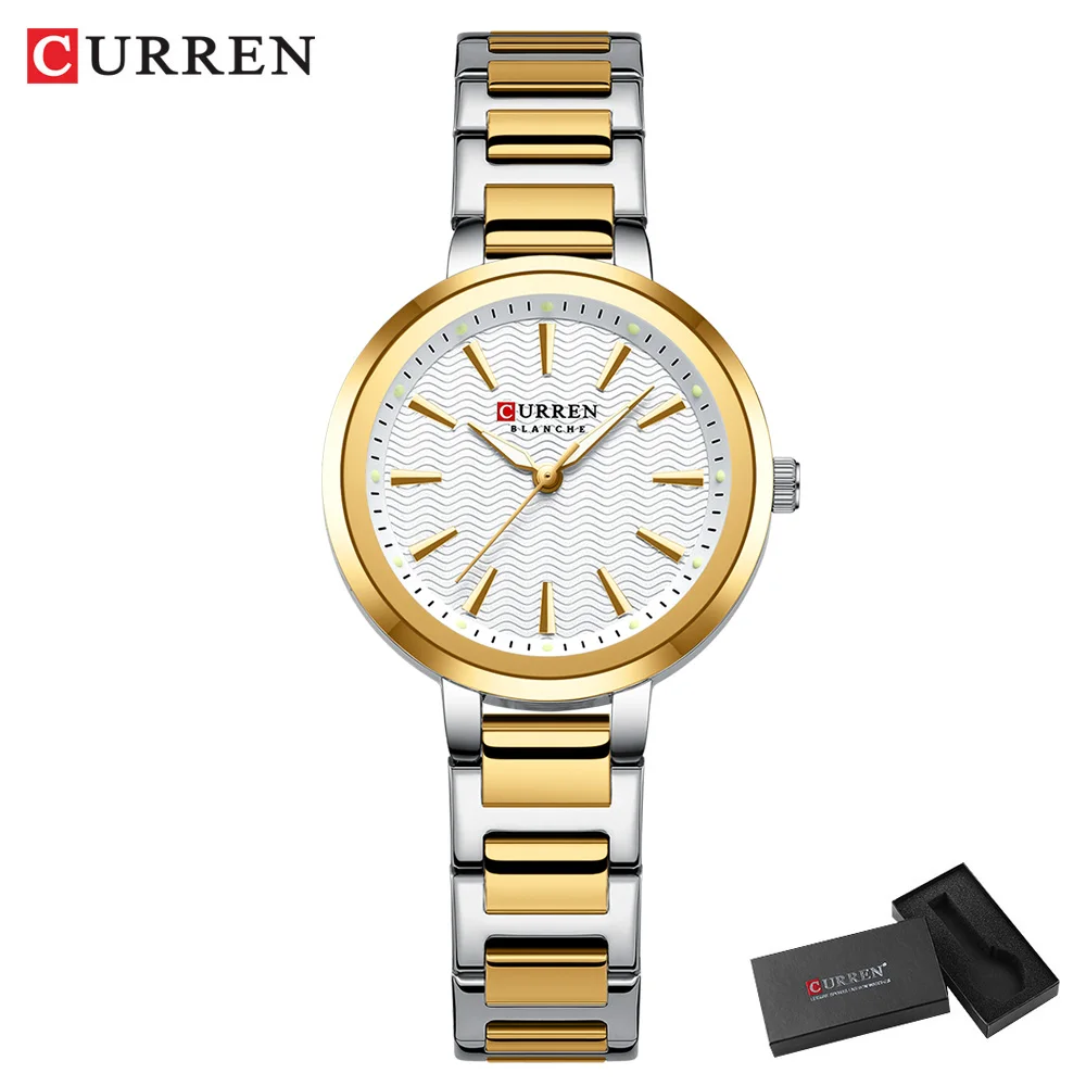 golden white box