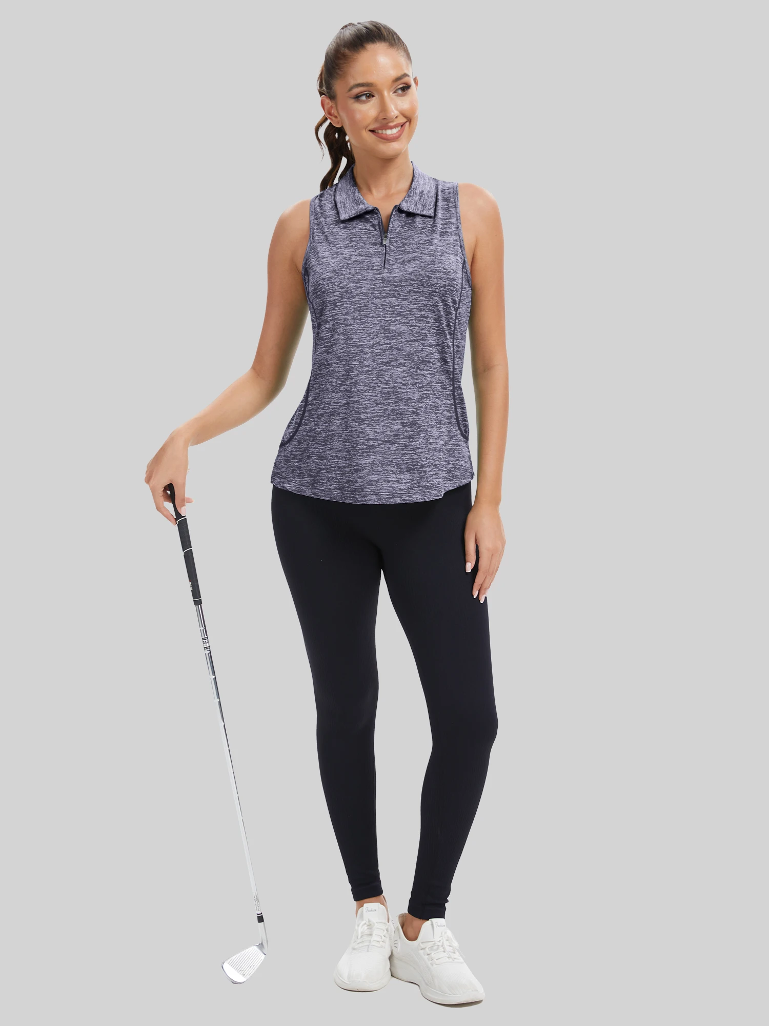 Women’s Sleeveless Golf Polo 6