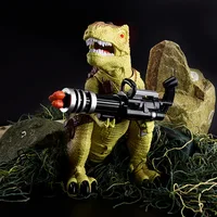 Remote Control Dinosaur Toys for Kids Electric Walking Robot RC Dinosaur Lights & Sounds Simulation Dinosaur Toy Gift for Boys，， 2