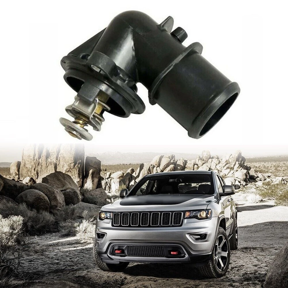 1pcs Car Engine Coolant Thermostat 98 Degree 68253514AA for JEEP GRAND CHEROKEE WRANGLER for RAM 1500 1500 CLASSIC 2014-