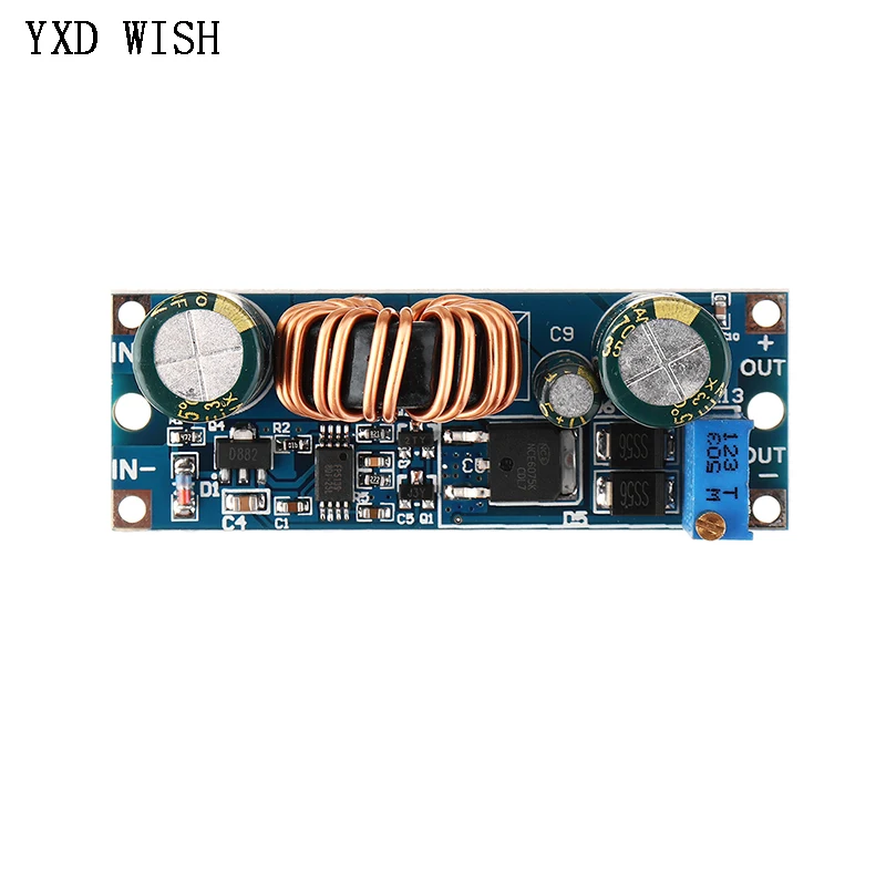 5PCS CV 조정 가능 3A 30W DC 5.5-30V  DC 0.5-30V 스텝 업 다운 벅 부스트 컨버터 전원 공급 모듈 전압 조정기