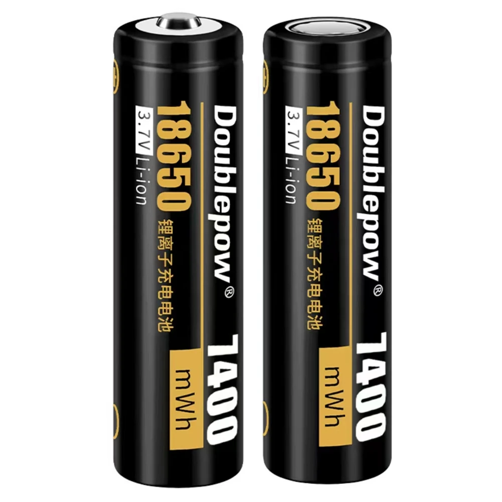 

2pcs/lot 3.7V 18650 lithium battery 7400mWh rechargeable battery laser pen flashlight lithium battery