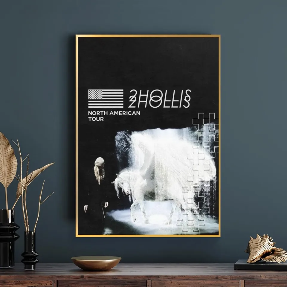 2hollis Singer Music Pop Poster Bedroom Living Room Wall Garage