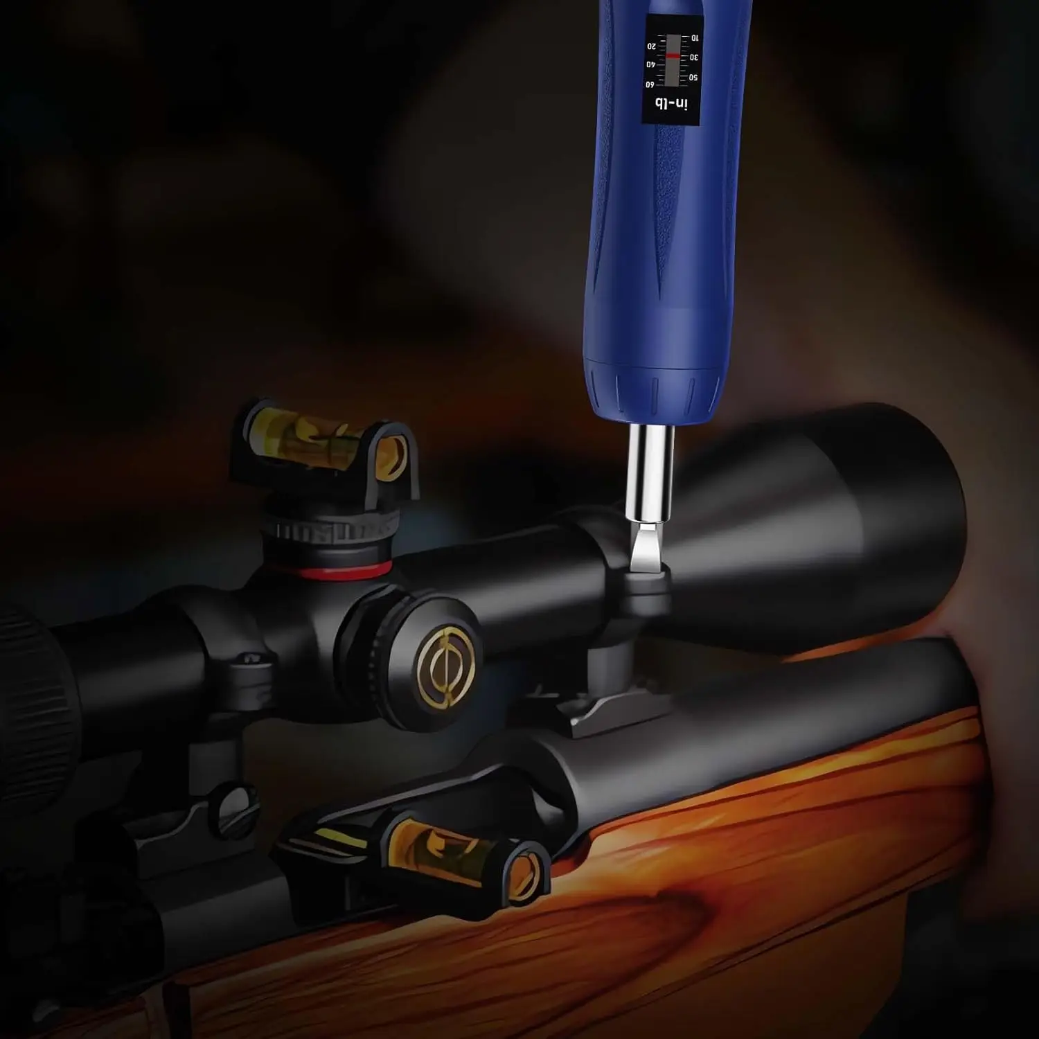 Adjustable Torque Screwdriver 1/4" Drive Screwdriver Torque Wrench Driver 10pcs