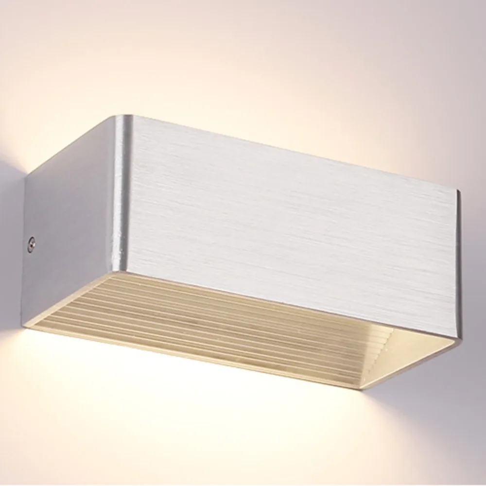 

Уникальный акриловый настенный светильник прямоугольной формы, комнатные светодиодные лампы, настенное бра для спальни, гостиной, лестницы