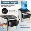 Countertop with 5 Pounds Storage Basket, Portable Ice Machine with 2 Ways to Add Water, 48 Pounds in 24 Hours, Compact Ice Maker 4