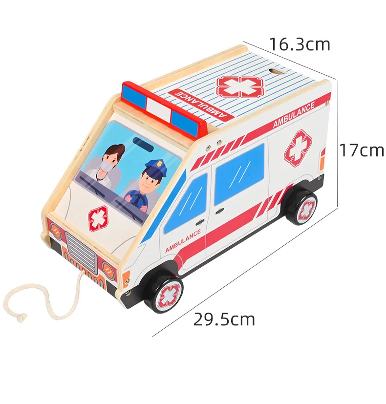 Wooden Doctor Kit For Kids,Pretend Playset For Toddlers With Medical Bag For Boys and Girls Fun Role Playing Game 6