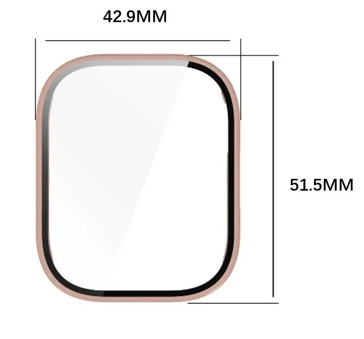 Premium Tempered Glass Protective Bumper Case