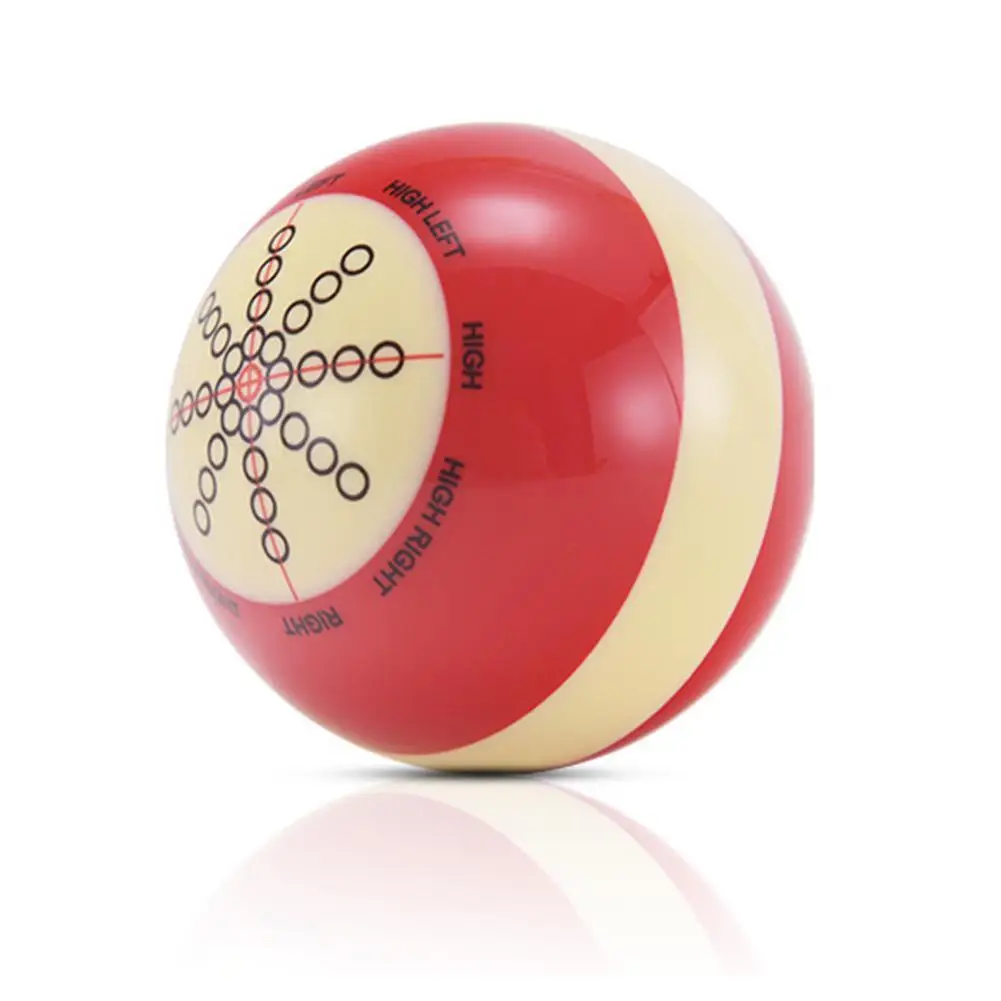 Billiard Training Cue Ball-2-1/4" Professional Practice Ball For Beginner Eco Material -Not Include The Ball Mark
