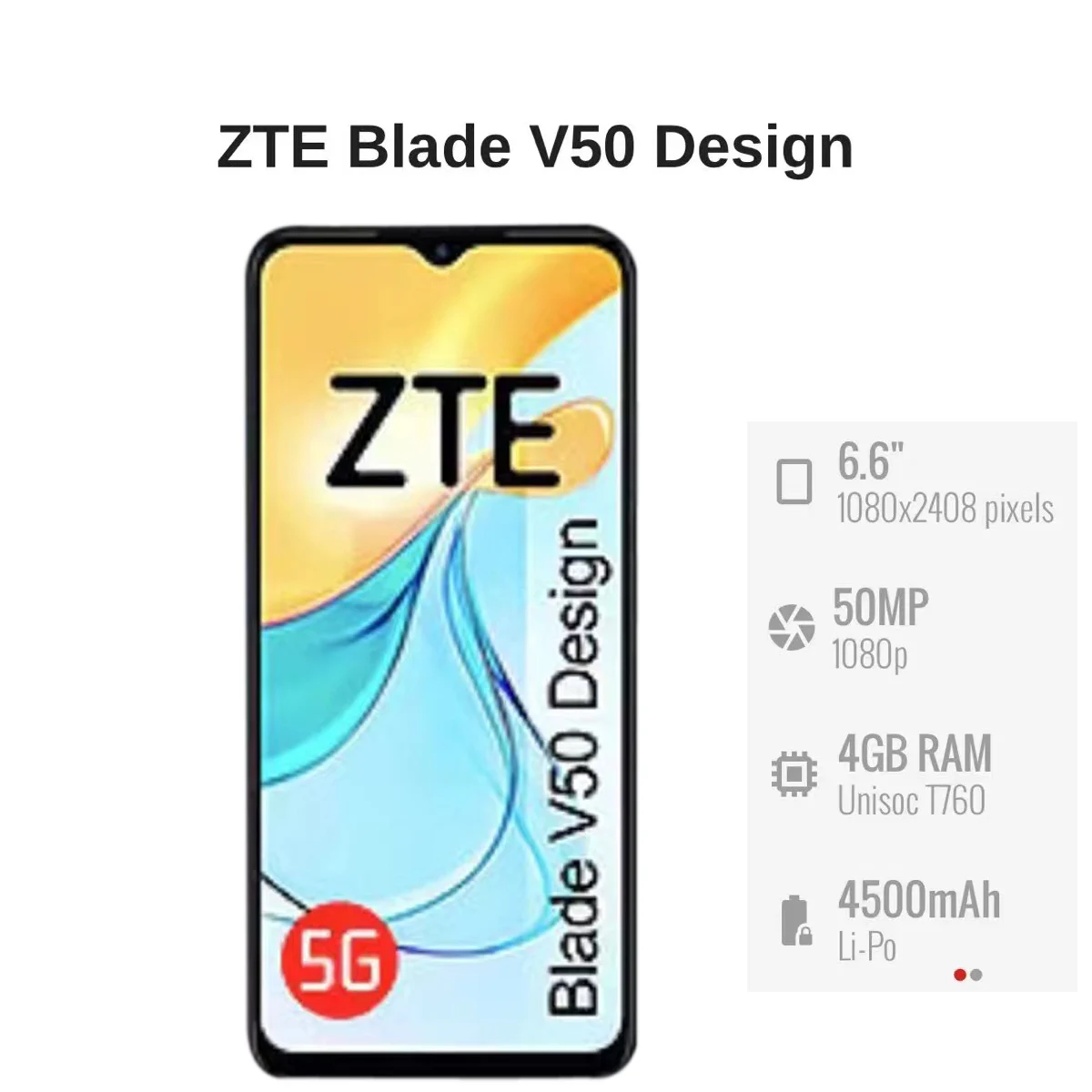 ZTE ̵ 20 Ʈ V2050 V1050 5G V40 V50  OEM LCD ÷ ü, Ÿ ġ ũ  