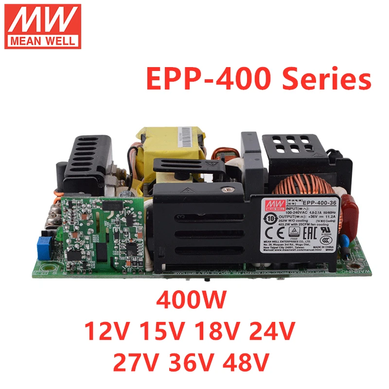 mean-well-pcb-style-epp-300-epp-400-epp-500-series-ac-dc-module-type-power-supply-with-pfc-function-12v-15v-24v-27v-36v-48v