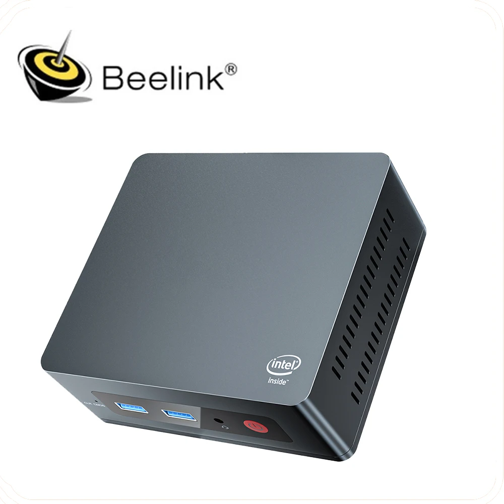 Мини-компьютер Beelink GK35 Windows 10 Intel Apollo Lake Celeron J3455/N3350 8 Гб ОЗУ 256 SSD 2 4G 5 8G Wi-Fi 1000 м GK3V |