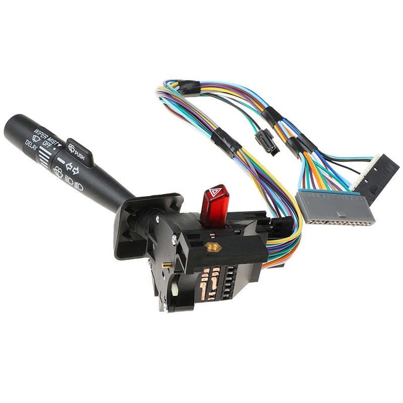 Turn Signal Switch Wiper Lever Hazard For Cadillac Chevy GMC Trucks 1995-2002