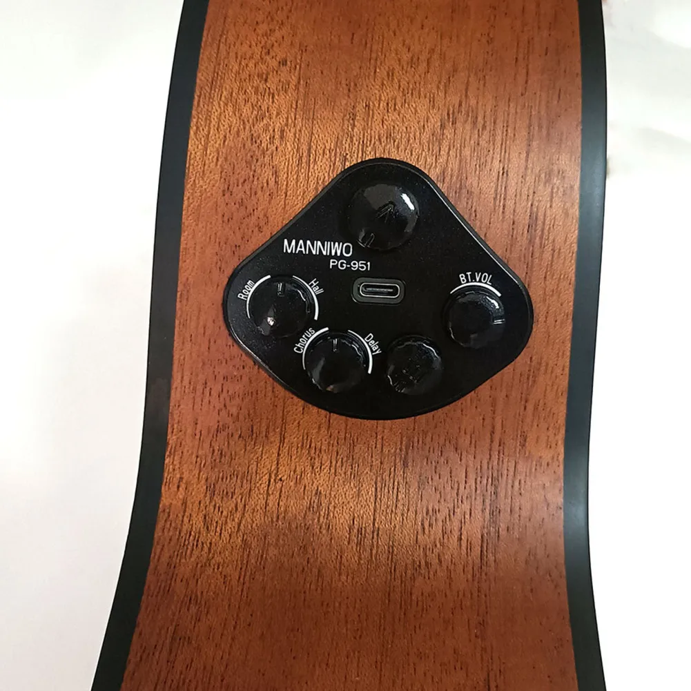 

Guitar Resonance Pickup with Room Hall Chorus Delay Function DSP Module Rechargeable Guitar Pickup System Wireless Connection