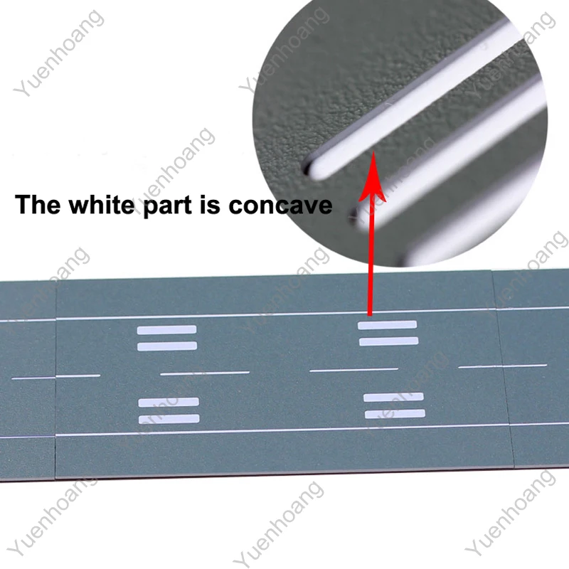 1Set Model Aircraft Runway Platform Airport Airplane Takeoff and Landing Apron Mould Parking-apron Moulds for DIY Airstrip Mold 4