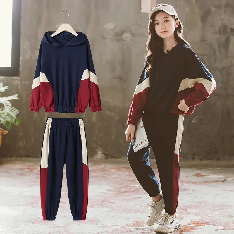 

Kids Tracksuit 2023 Spring Girls Loungewear Children Clothing Set Costume Kids Sport Suits for Teens The boy Clothes 4 to 14Year