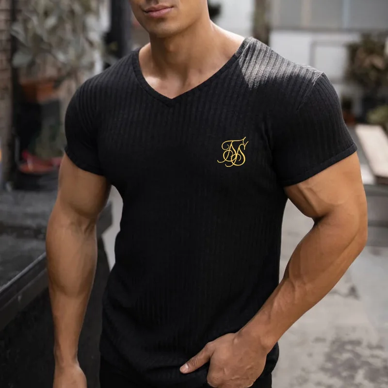 Bodybuilding Men's Short Sleeve Compression T Shirt - Men's