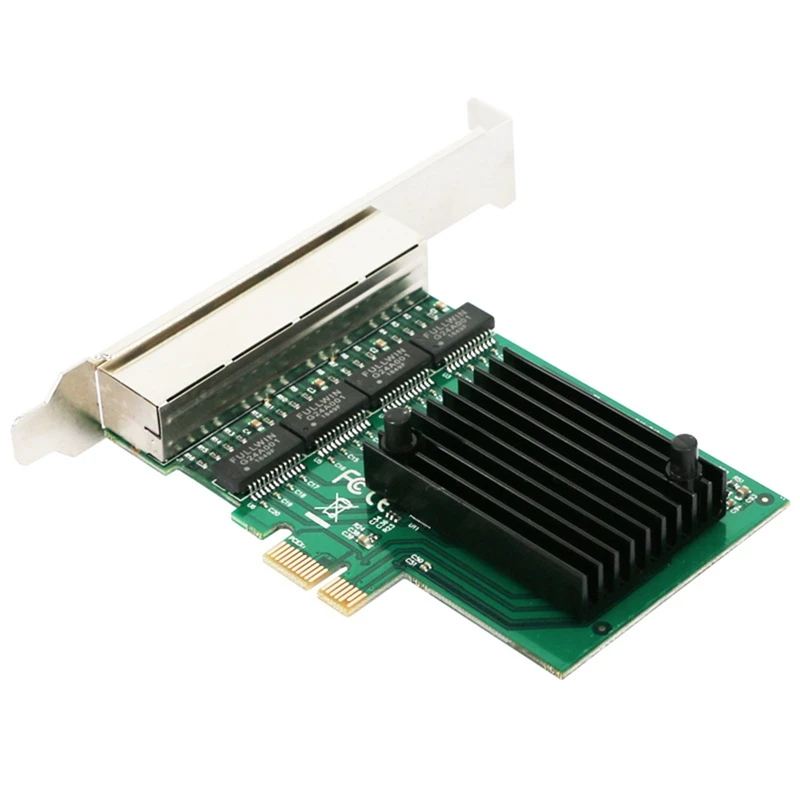 4 port server realtek rtl8111f chipset pcie x1 quad port wired server
