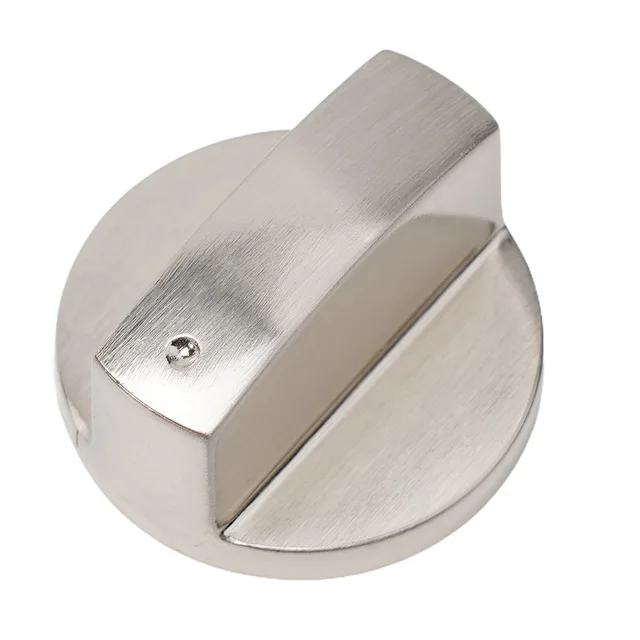 5 Pomelli Per Fornello A Gas - Metallico Argentato, Diametro 6 Mm, Per Cucina